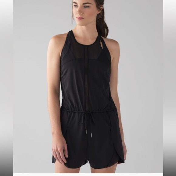 lululemon athletica Pants - Lululemon Revitalize Romper in Black